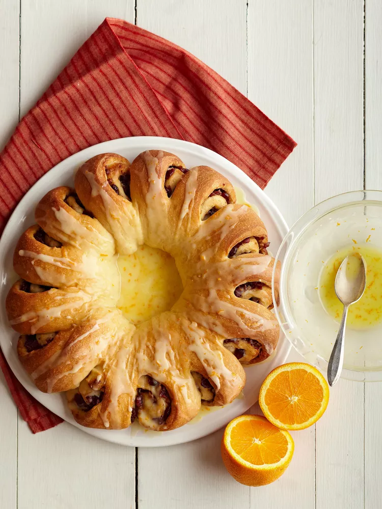 Cranberry-Orange Tea Ring