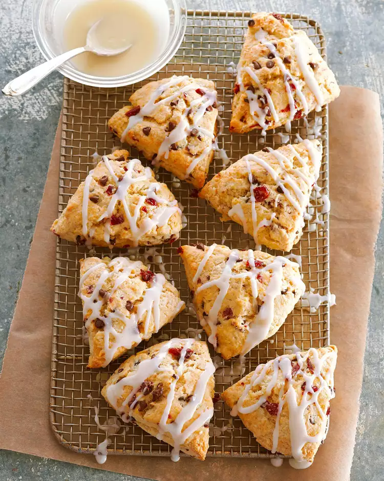 Cherry-Chocolate Scones