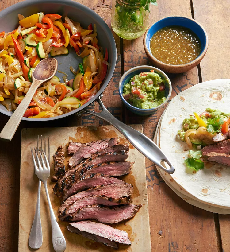 Steak Fajita Burrito Recipe