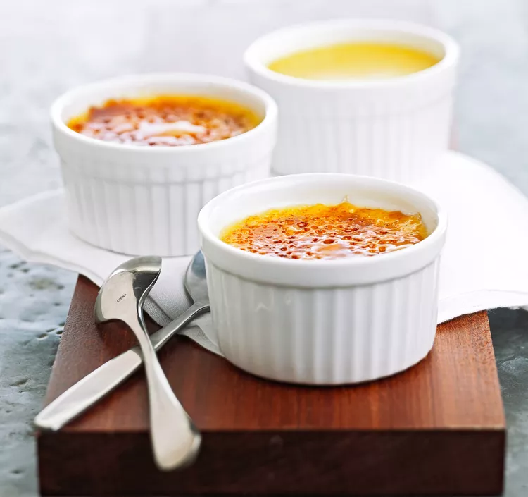 Tiny Vanilla Creme Brulee