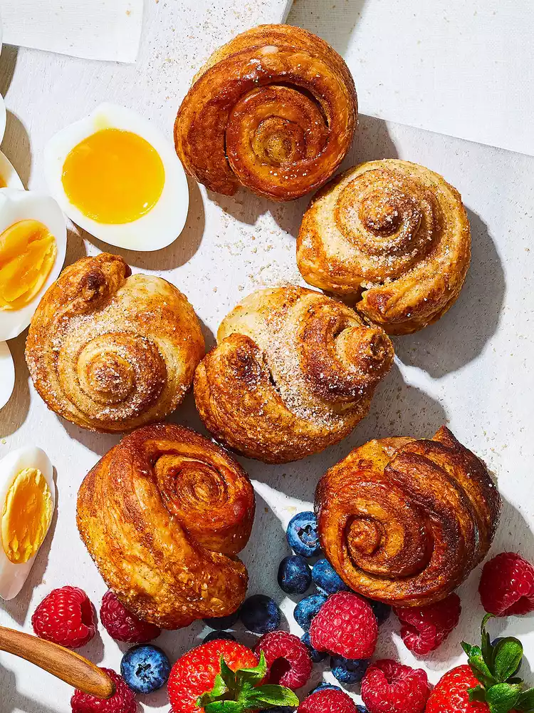 Shortcut Sugar Morning Buns Recipe