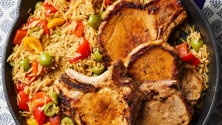 Make-Ahead Mediterranean Pork Chops