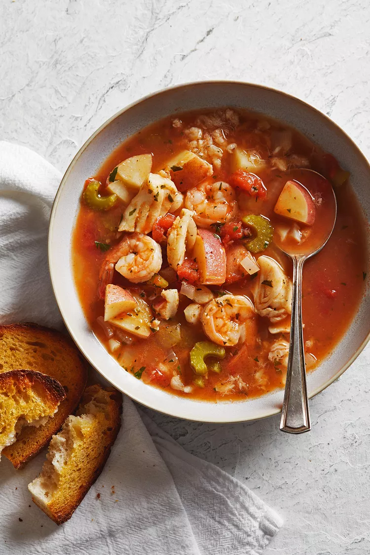 Fast or Slow Seafood Cioppino