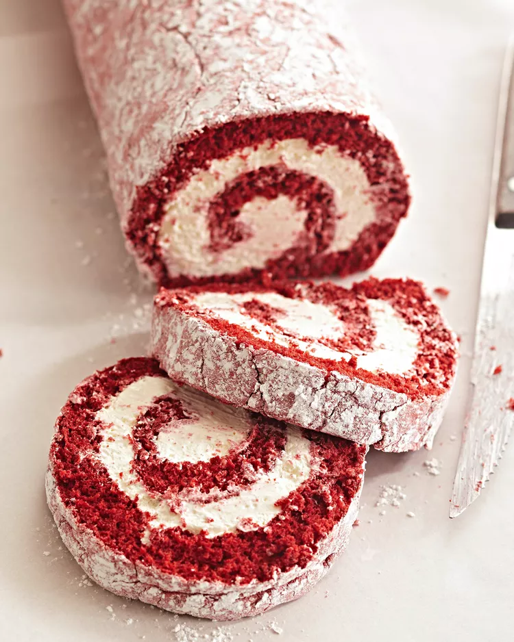 Red Velvet Cake Roll