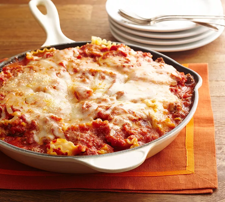 Quick Skillet Lasagna Simplifies Busy Weeknights