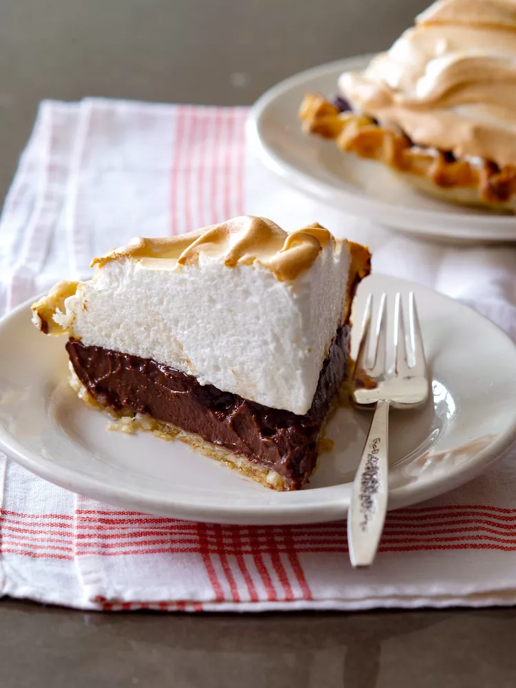 Classic Chocolate Meringue Pie