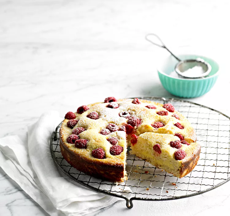 Lemon-Raspberry Coffeecake