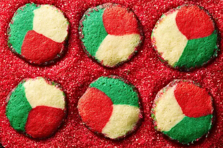 Christmas Twist Cookies