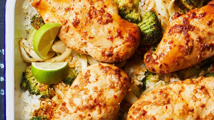 Make-Ahead Korean-Inspired Chicken with Broccoli