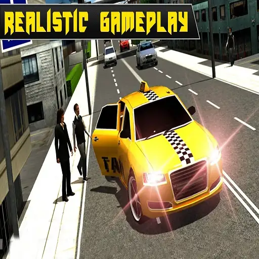 Crazy Taxi Car Simulation Game 3D