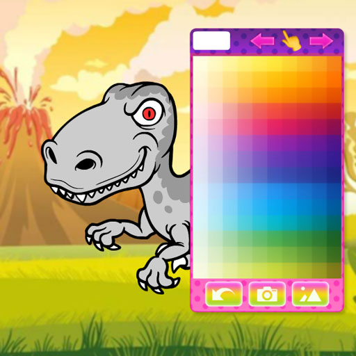 Ice Age Funny Dinosaurs Coloring