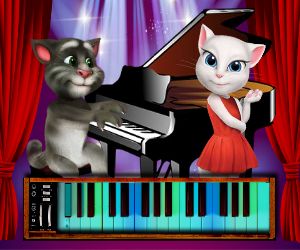 Talking Tom Piano Time