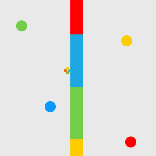 Jumping Dot Colors