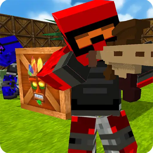 Blocky Gun Paintball 