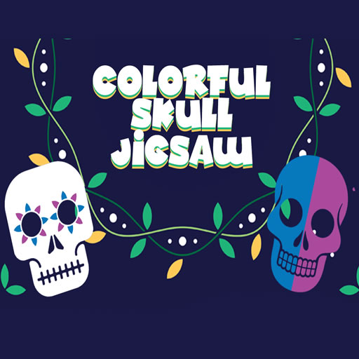 Colorful Skull Jigsaw