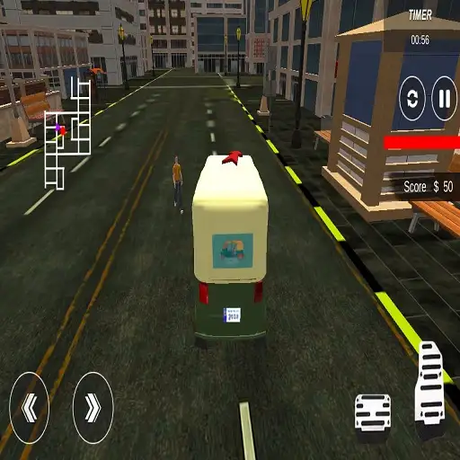 City Tuk Tuk Rickshaw : Chingchi Simulator Game