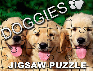 Jigsaw Puzzle Doggies