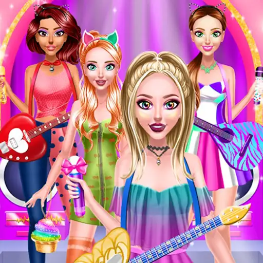 Popstar Girls Dress Up