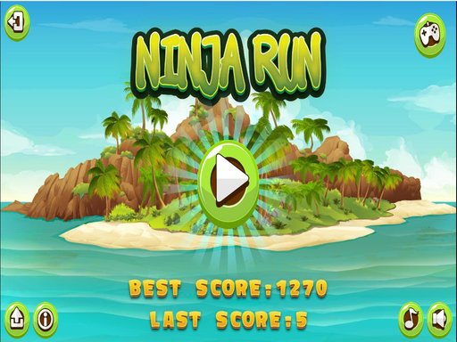 Ninja Run HTML 