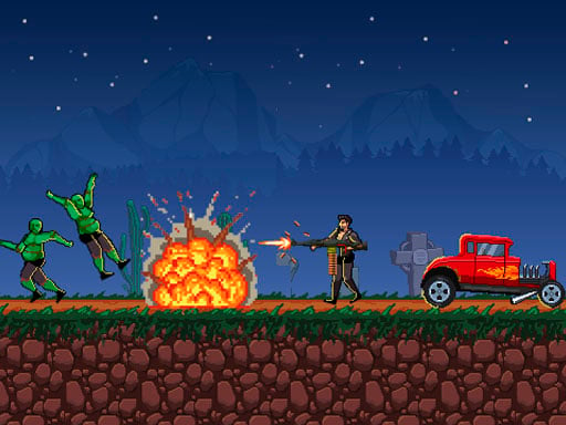 Drive or Die - Zombie Pixel Earn to Epic Racing