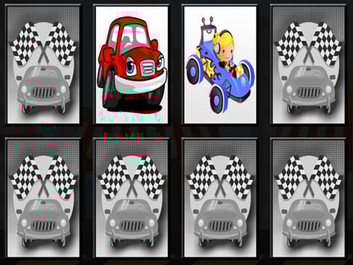 Racing Cars - Memory Game
