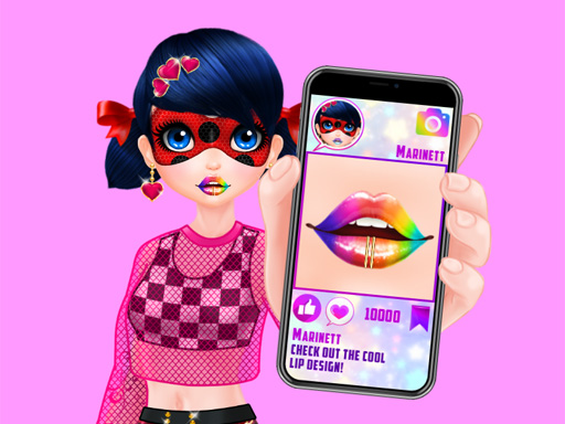 Cute Lip Design For Marinett