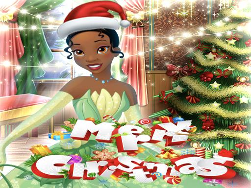 Tiana Princess Xmas DressUp