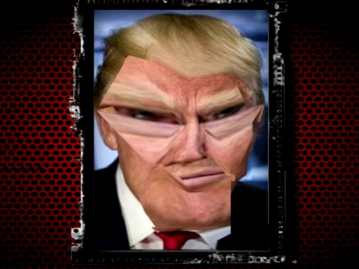 Trump Funny face HTML5