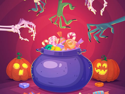 Cute Halloween Monsters Memory