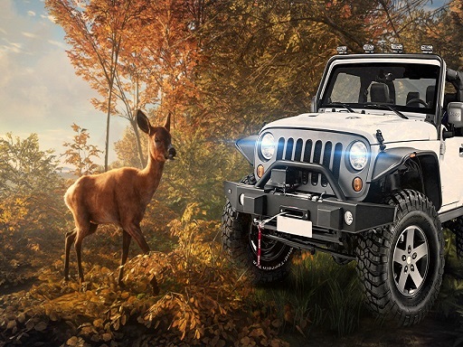 Animal Hunters : Safari Jeep Driving Game