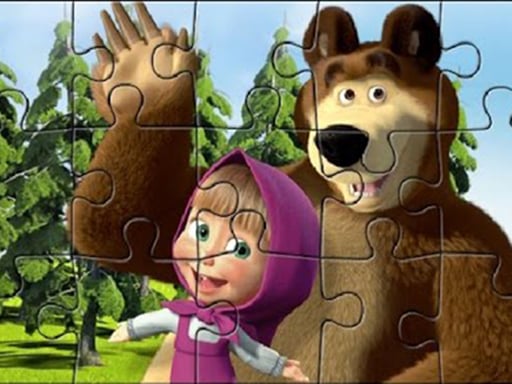 Masha Puzzle Time