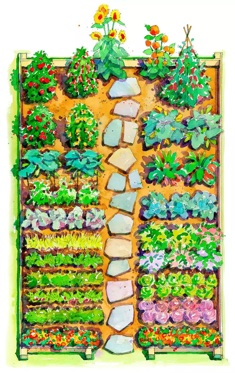 This Easy Children's Vegetable Garden Plan Appeals to All Ages