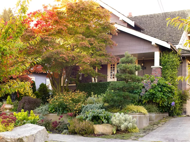 16 Front Yard Flower Bed Ideas for a Welcoming Entryway 