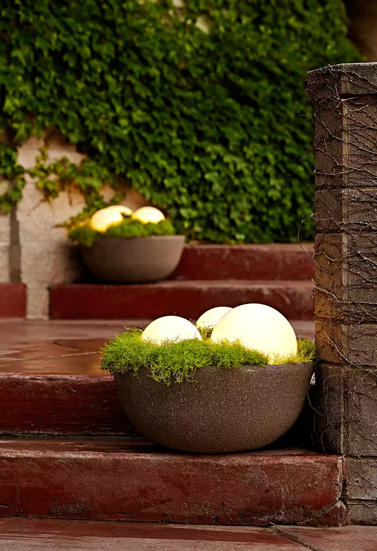 How to Make DIY Garden Globe Lights