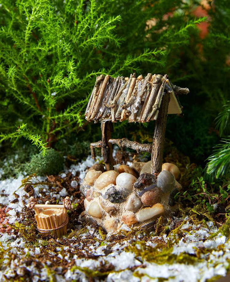 How to Make an Adorable Well for Your Fairy Garden