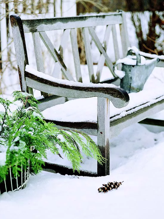 The Many Moods of Garden Benches