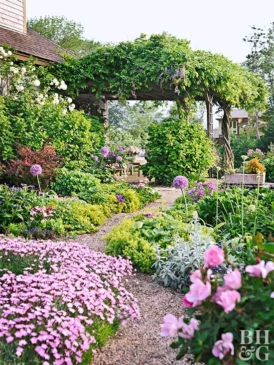 Cottage Landscaping Ideas for a Natural, Romantic Garden Style