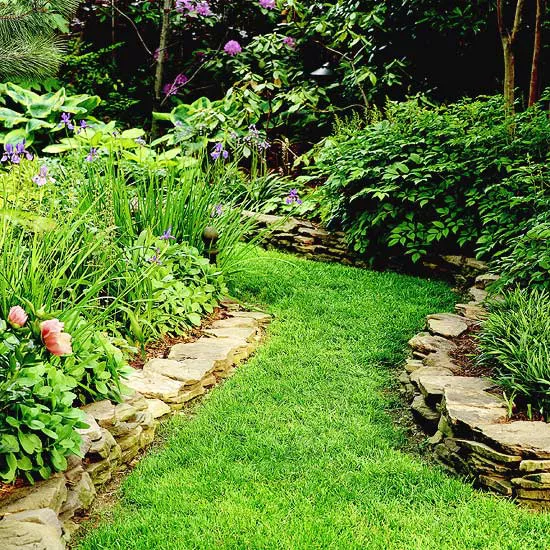 Garden Lines, Textures, Colors and Other Elements of Landscape Design