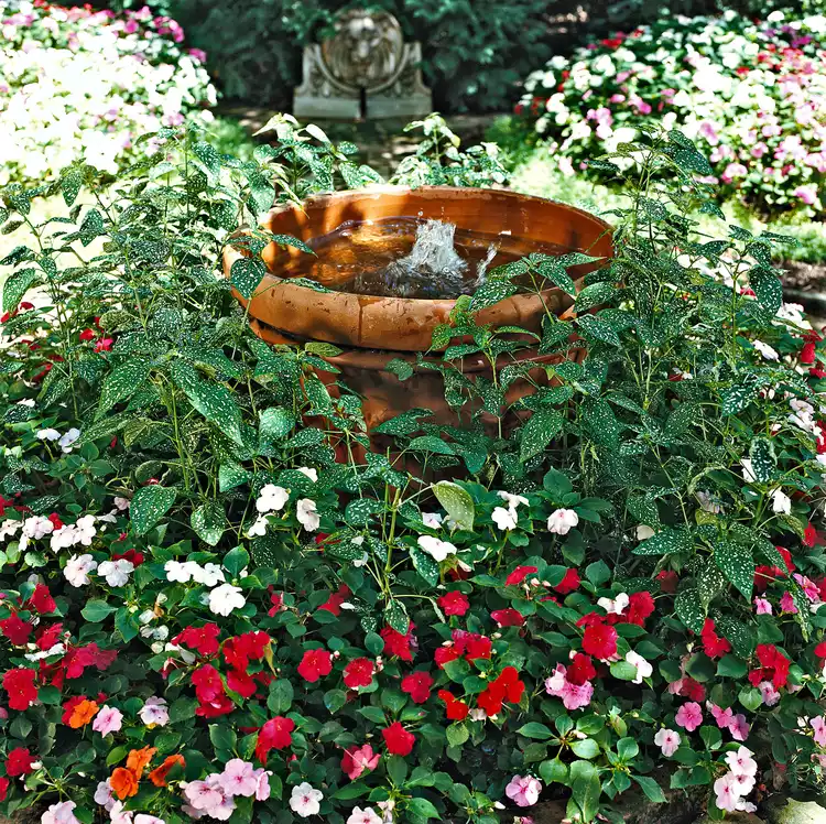 How to Make a Garden Water Feature Out of a Pot