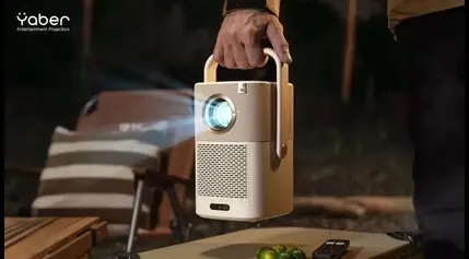 Portable 1080p projector rocks JBL sound for all-in-one entertainment