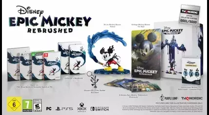 All Pre-Order Bonuses & Editions for Epic Mickey: Rebrushed