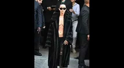 For Katy Perry, It’s ‘No Shirt, No Problem’ in Paris