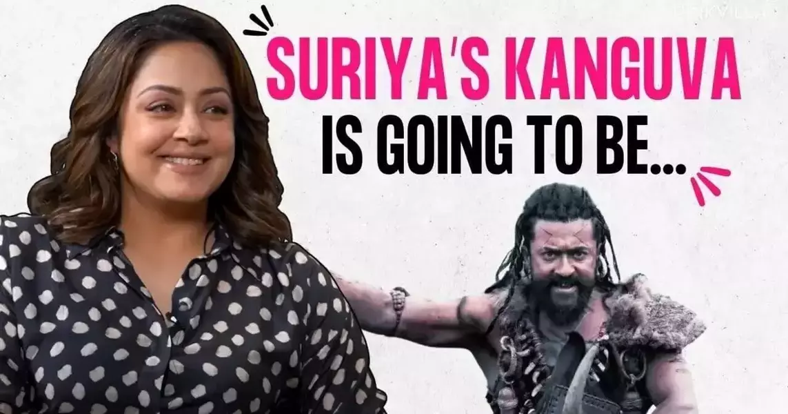 Jyothika Reacts To Husband Suriya’s VIRAL Kanguva Look