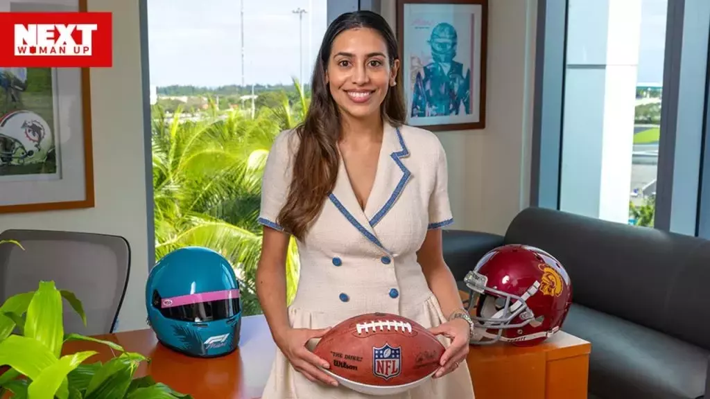 Next Woman Up: Darline Llamas Llopis, Vice President of Finance & Retail for the Miami Dolphins