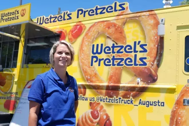 Augusta Eats: Wetzel’s Pretzels introduced to Augusta with food truck. Local storefront planned