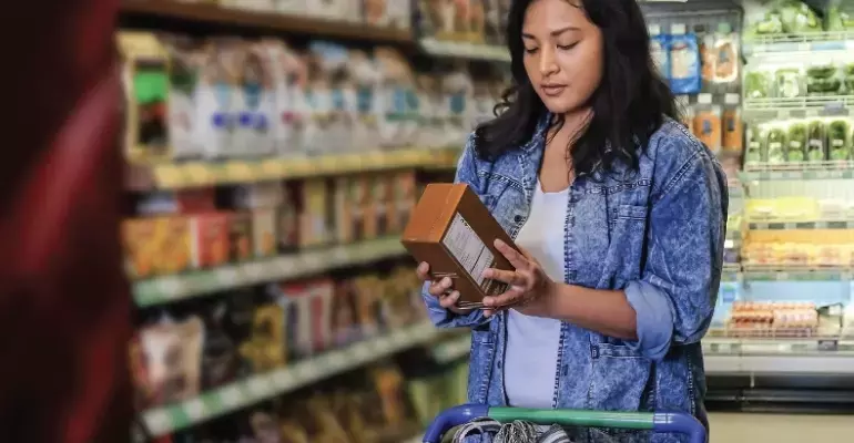 How is mental strain affecting food purchases?