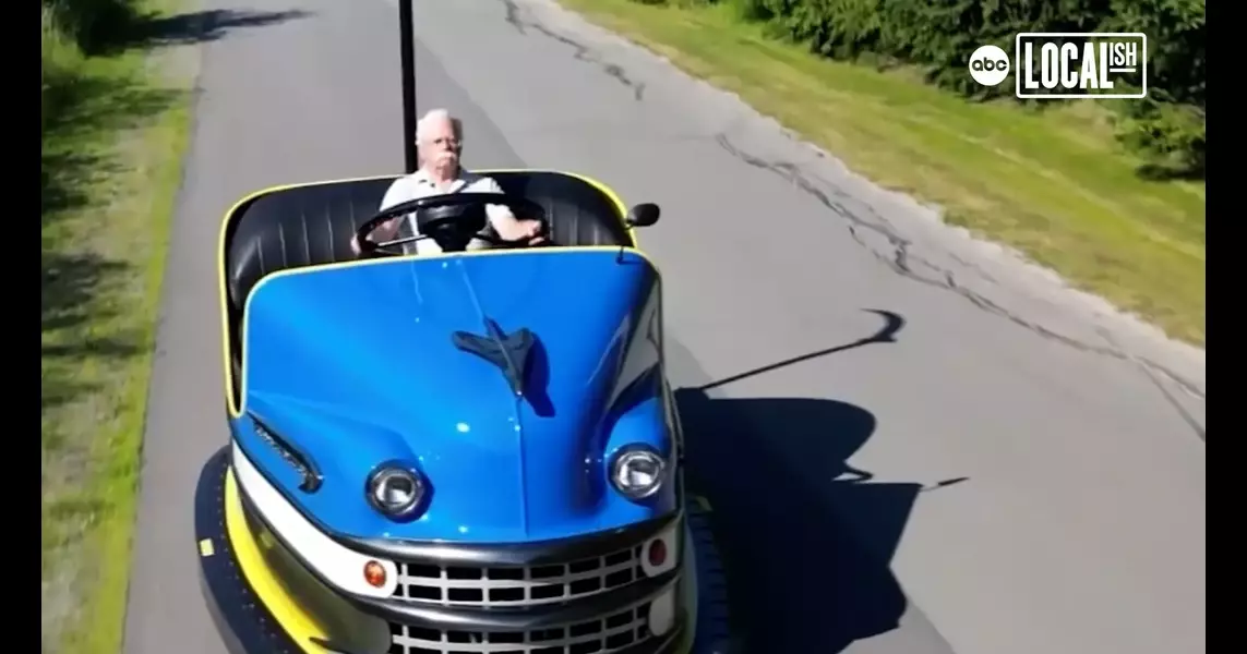 Pennsylvania man creates a road-worthy bumper car