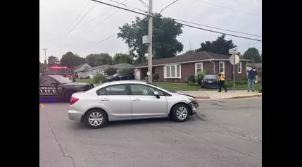 Home suffers minor damage after being hit by car in Urbana