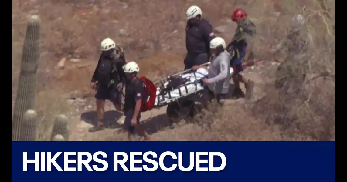 Stranded kids rescued from Scottsdale hiking trail