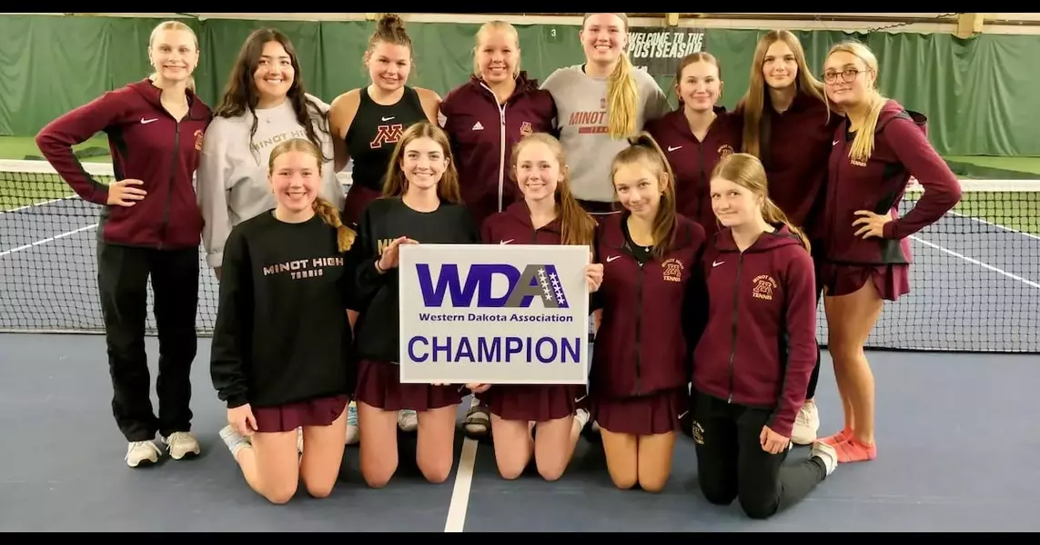 Minot High tennis players, head coach look back on 2024 season